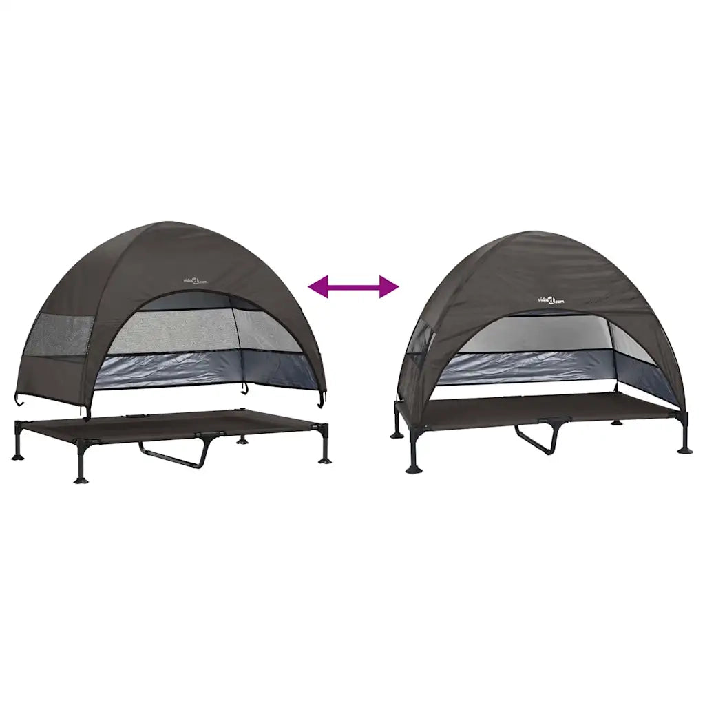 Letto per Cani Elevato Marrone 127 x 81 x 108 cm CFW4898680