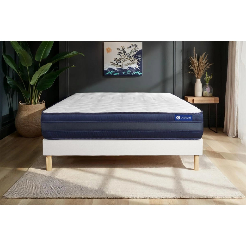 Kit rete e materasso matrimoniale Actilatex tech 180x190cm - Spessore : 24cm - Lattice e memory foam- molto rigido