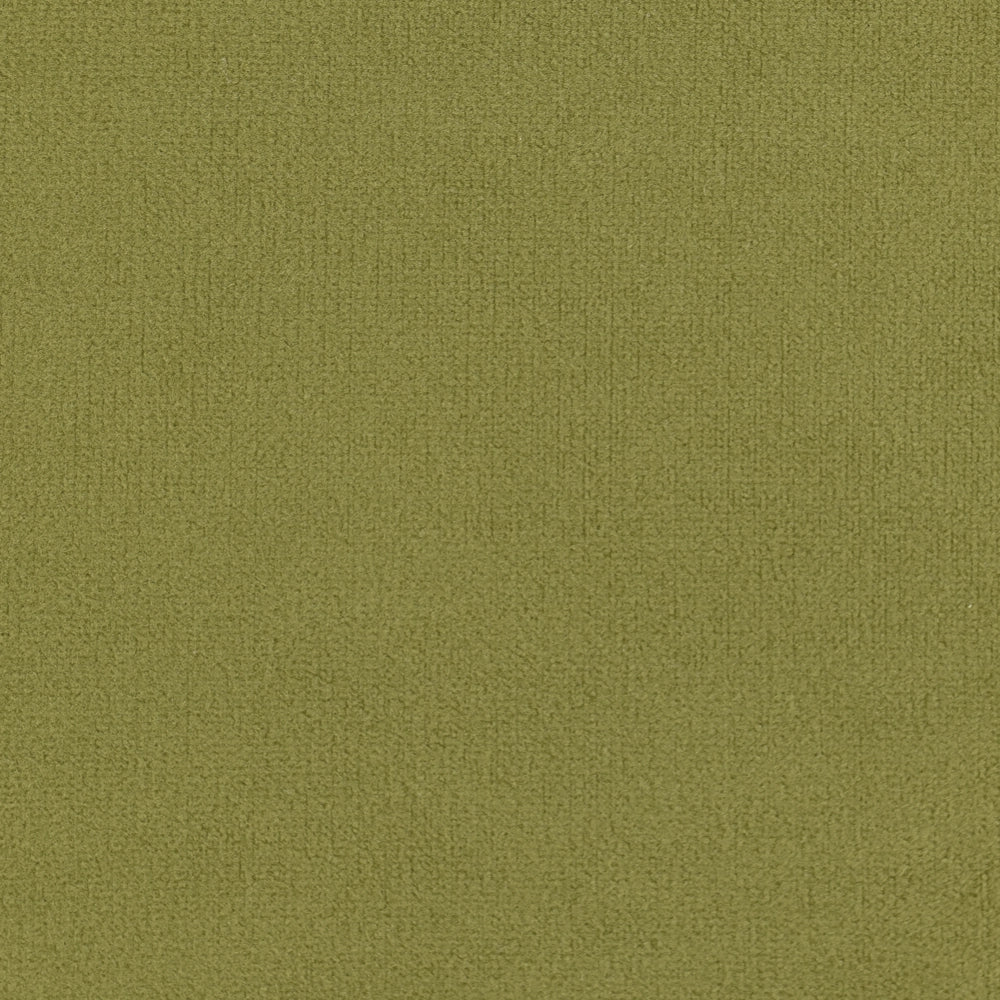 Poggiapiedi in velluto verde lime con base in metallo dorato Glam Moderno