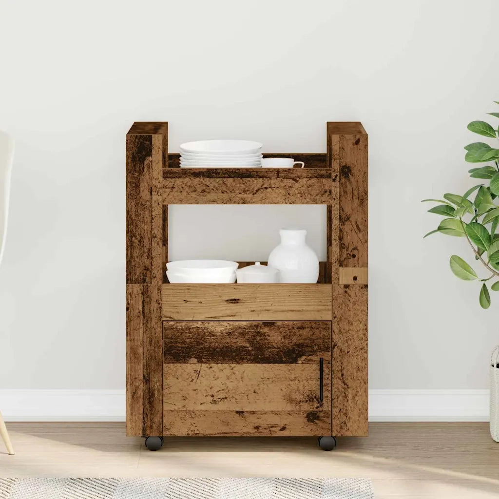 Carrello da Cucina Legno vecchio 60 x 45 x 80 cm CFW7141492