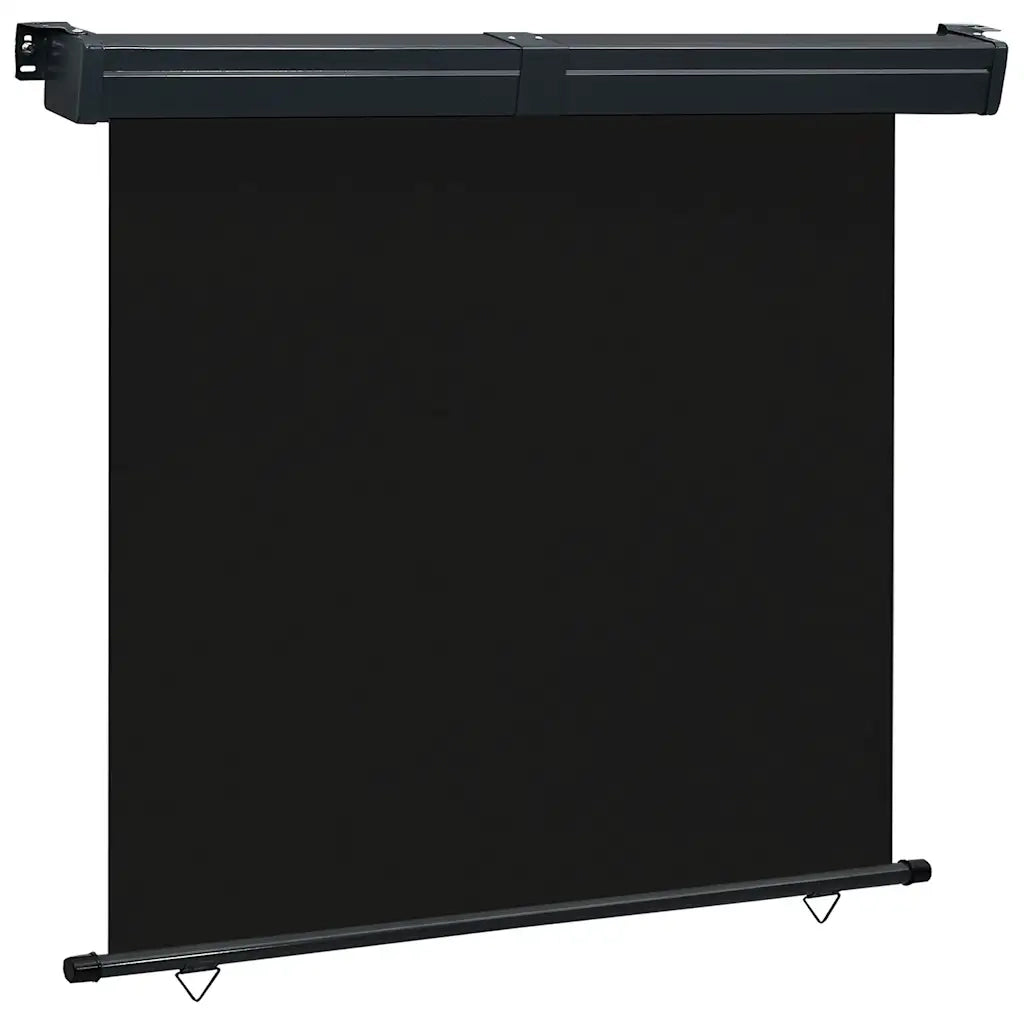 Tenda Laterale per Terrazzo 170x250 cm Nera cod mxl 59214