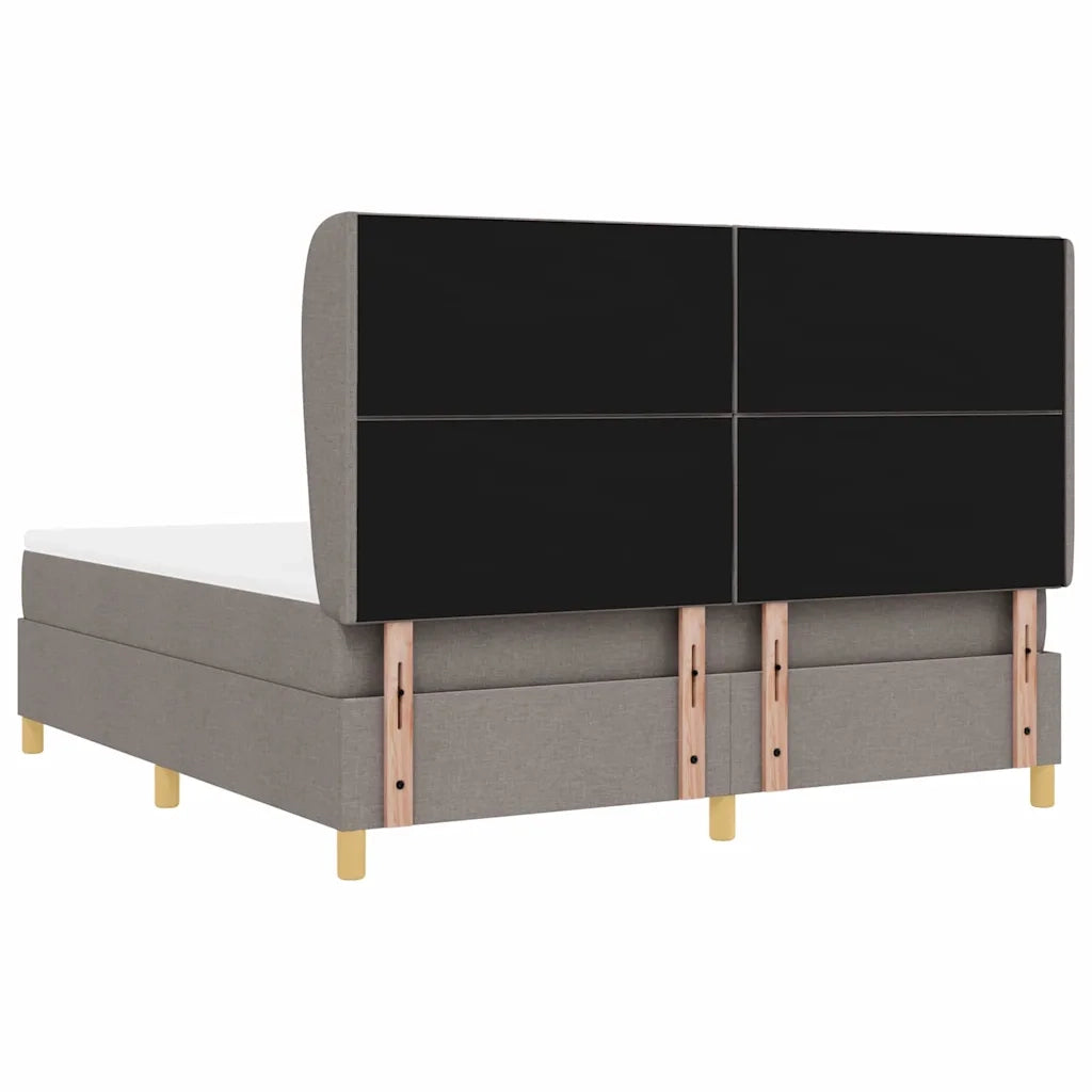 Letto a molle con testiera Talpa 200 x 180 cm Tessuto 3340834