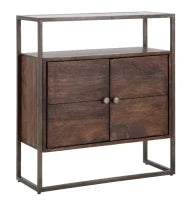 Mobiletto Burn cm 75X30X83 (Legno Di Acacia Nilotica)