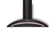 Cappa a parete ARCADIA cm 90 - Nera - 800 m3/h
