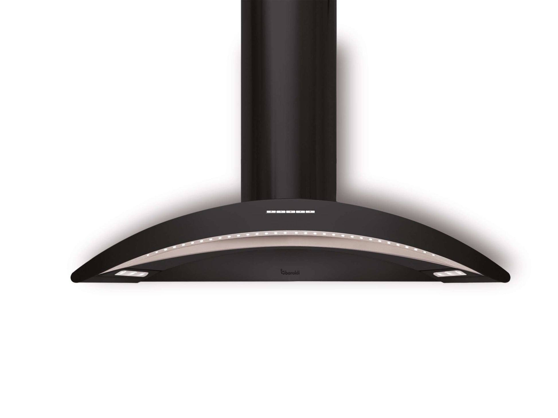 Cappa a parete ARCADIA cm 90 - Nera - 800 m3/h
