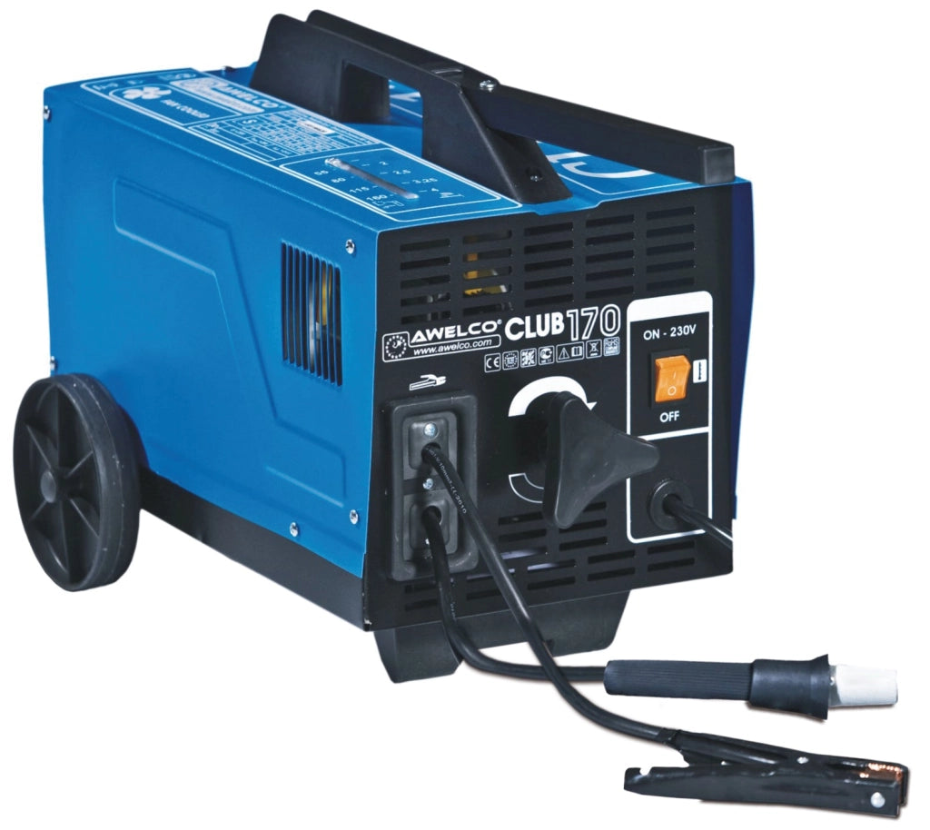Saldatrice a Elettrodi MMA Awelco Club  170 con Accessori
