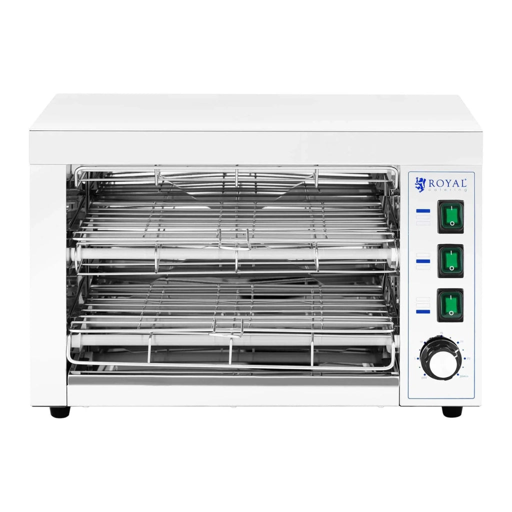 Griglia salamandra - 3250 watt - 50-300°C professionale in acciaio inox 14_0004999