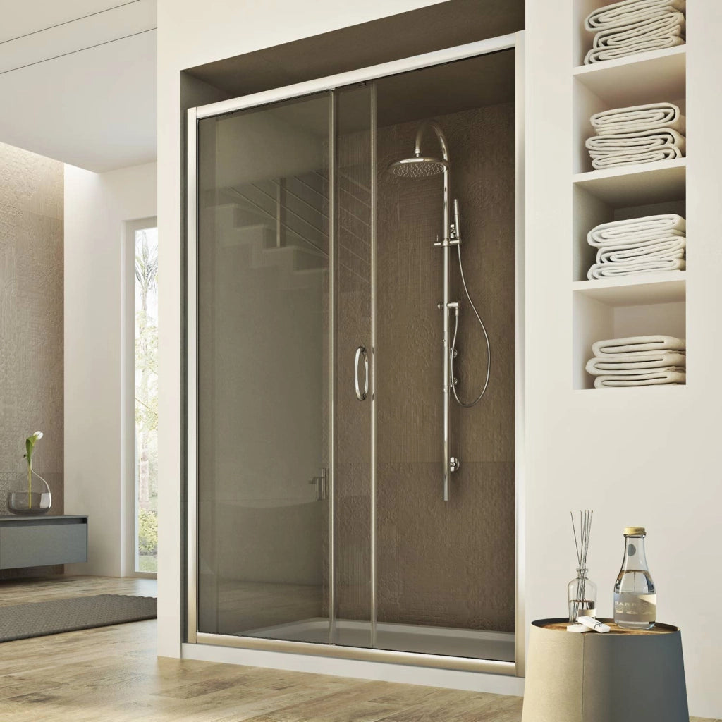 Porta Doccia 110CM H185 trasparente  mod. Replay 1 Anta