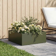 Vaso da giardino Verde Oliva 60 x 60 x 20 cm 8005000