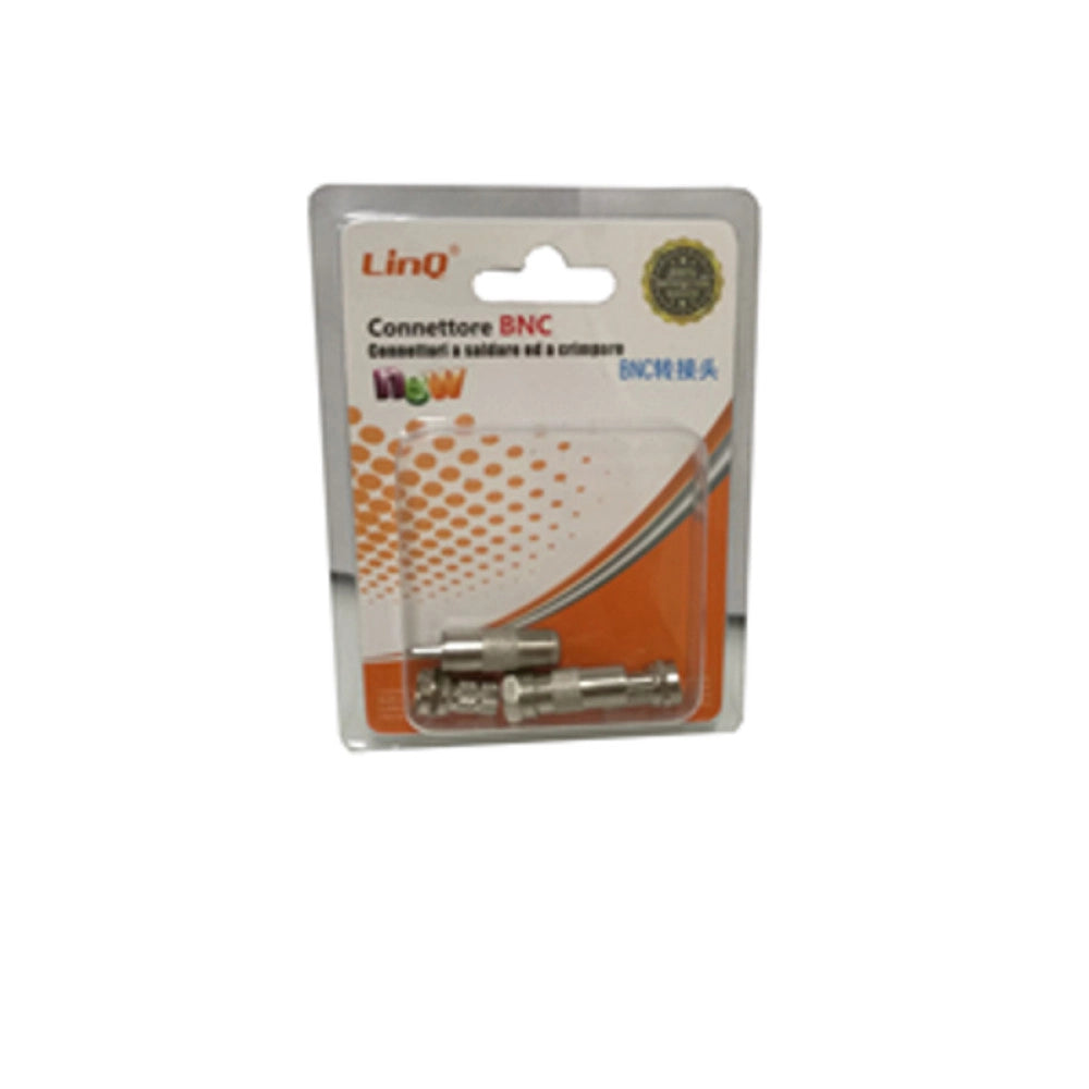 Trade Shop - Spinotti Connettore Bnc A Vite In Metallo Rca Adattatore Cavo Coassiale Bnc-44 -