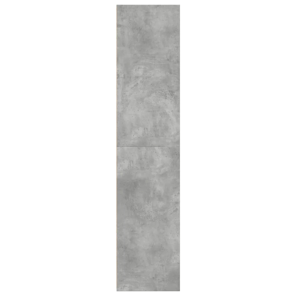 Credenza Grigio Cemento 30x41x185 cm in Legno Multistrato 846414