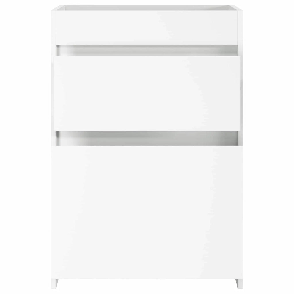 Mobiletto da Bagno Sotto Lavabo Bianco 56 x 37,5 x 81 cm 890728