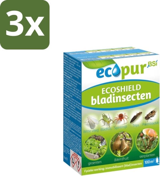 EcoShield - Protezione contro le zecche - 10 ml - Confezione in bulk - 3 pezzi