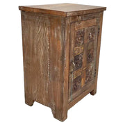 Comodino in legno fatto a mano50x36x70h cm