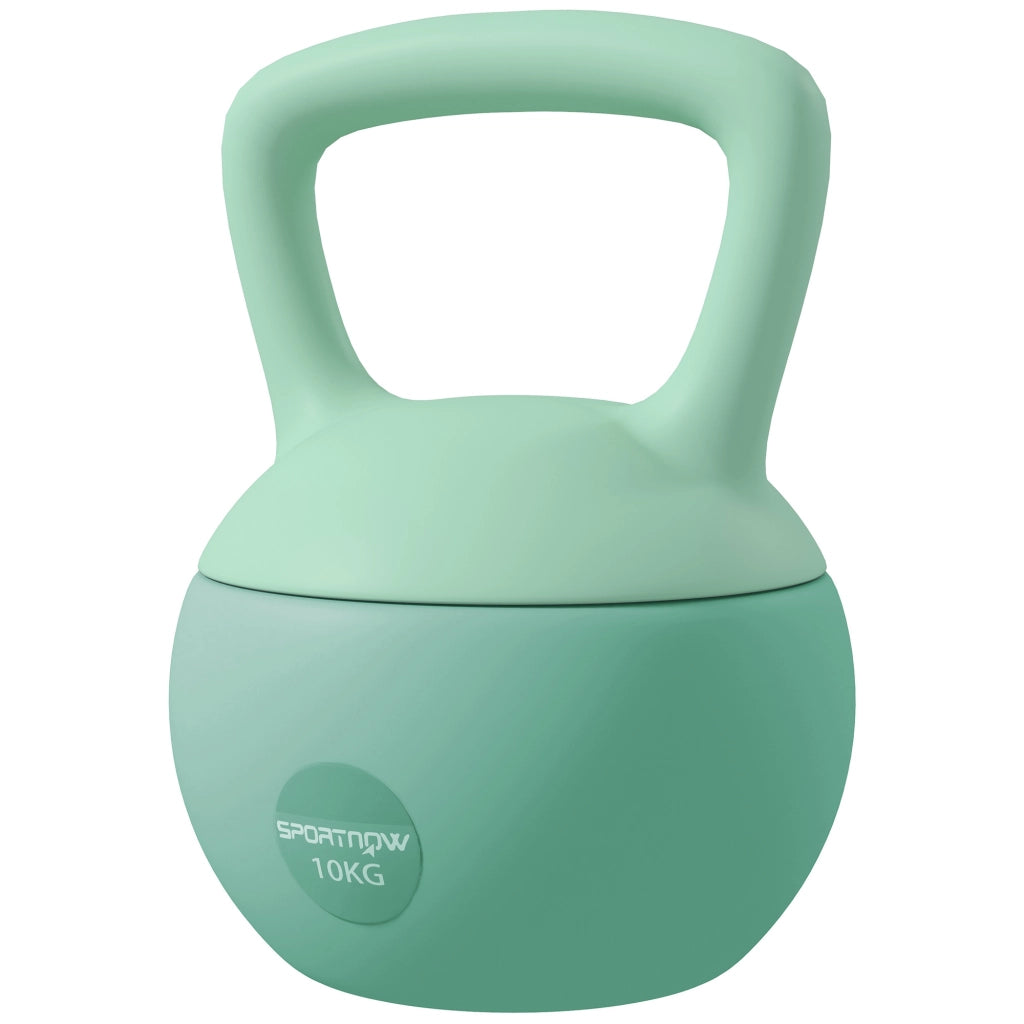 Kettlebell 10 kg ¨C zephmum ¨C Verde 21x21x30 cm
