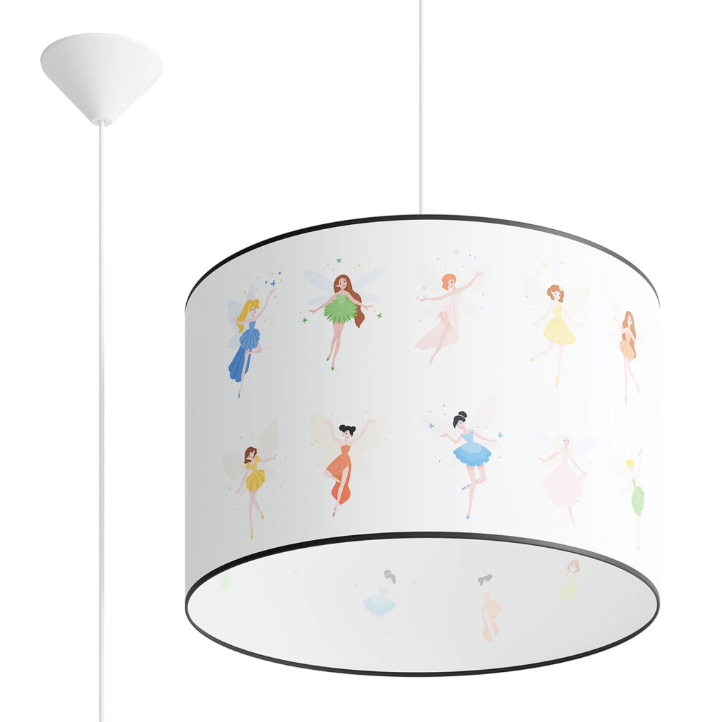 Lampada a sospensione bimbi Fate Ø40 E27 15W Pure Lume