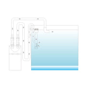 Ista Glass Surface Skimmer - Skimmer di Superficie in Vetro per Filtri Esterni Diametro: 12 mm