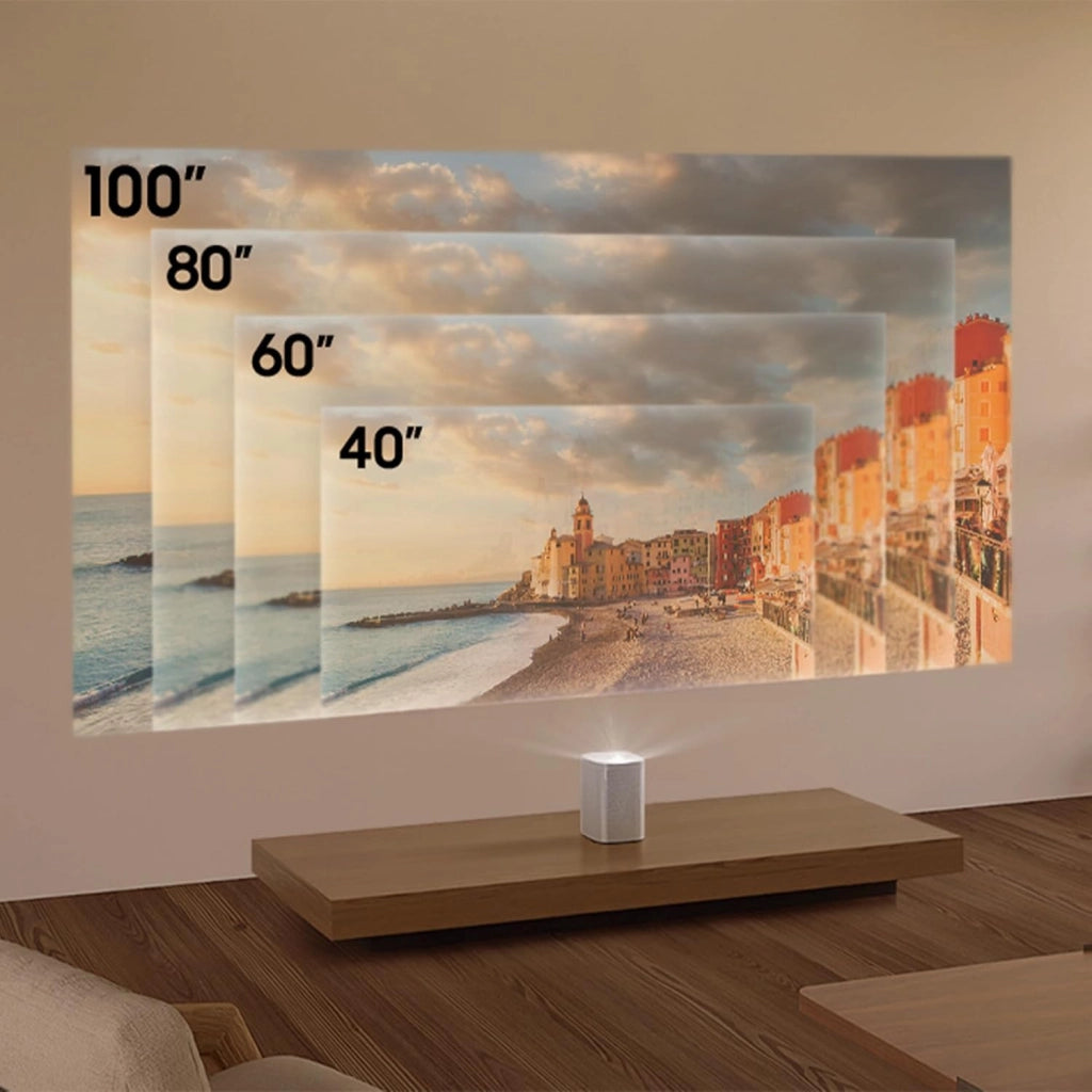 Samsung Proiettore The Premiere SP-LPF5DSAXXXE, Full HD, LPF5, Interazione tattile, Tecnologia a triplo laser, Raggio ultra corto, schermo fino a 100", Smart Experience, Custom Ambient, 2025
