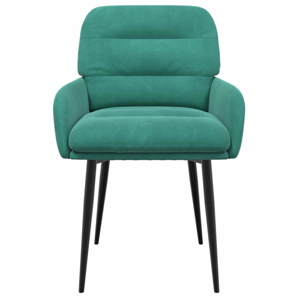 Sedie da pranzo 4 pz Velluto Turchese 59 x 59,5 x 90 cm 3428245