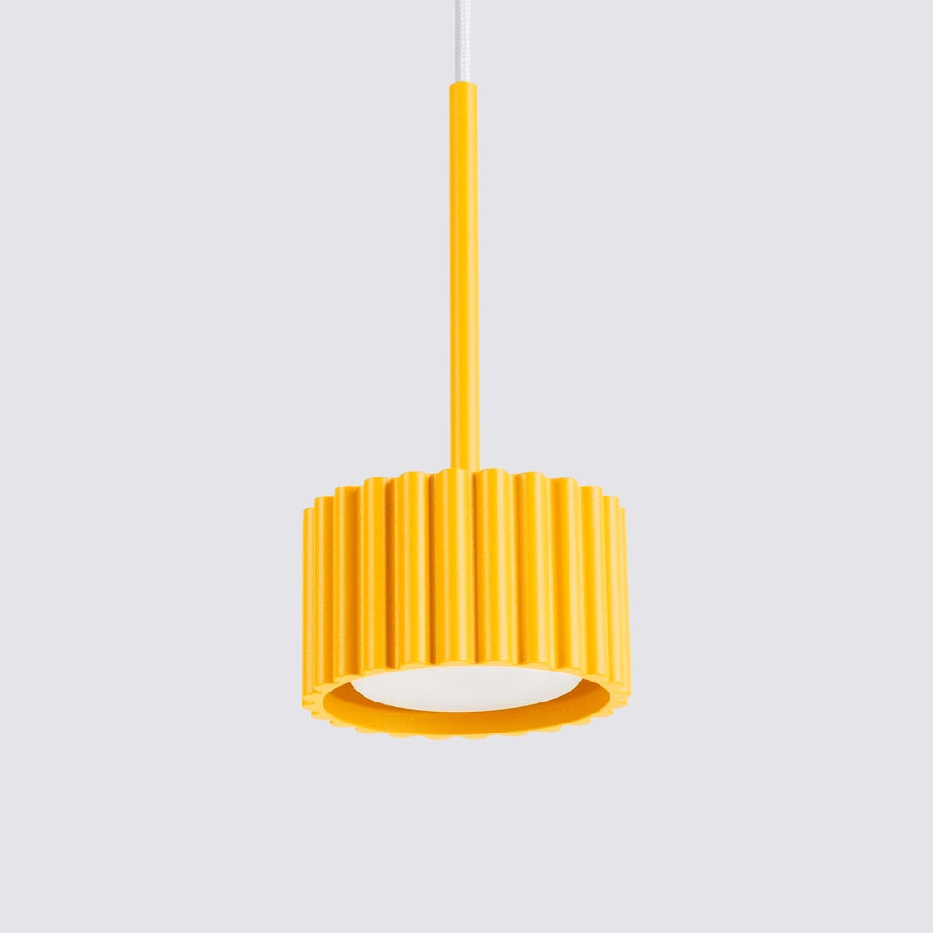 Lampada a sospensione AURA 1 giallo Gx53