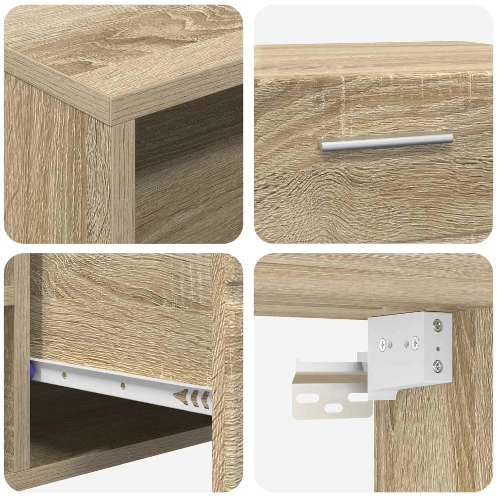 Armadio in Legno con cassetto Rovere Sonoma 150 x 39 x 30 cm CFW9006180