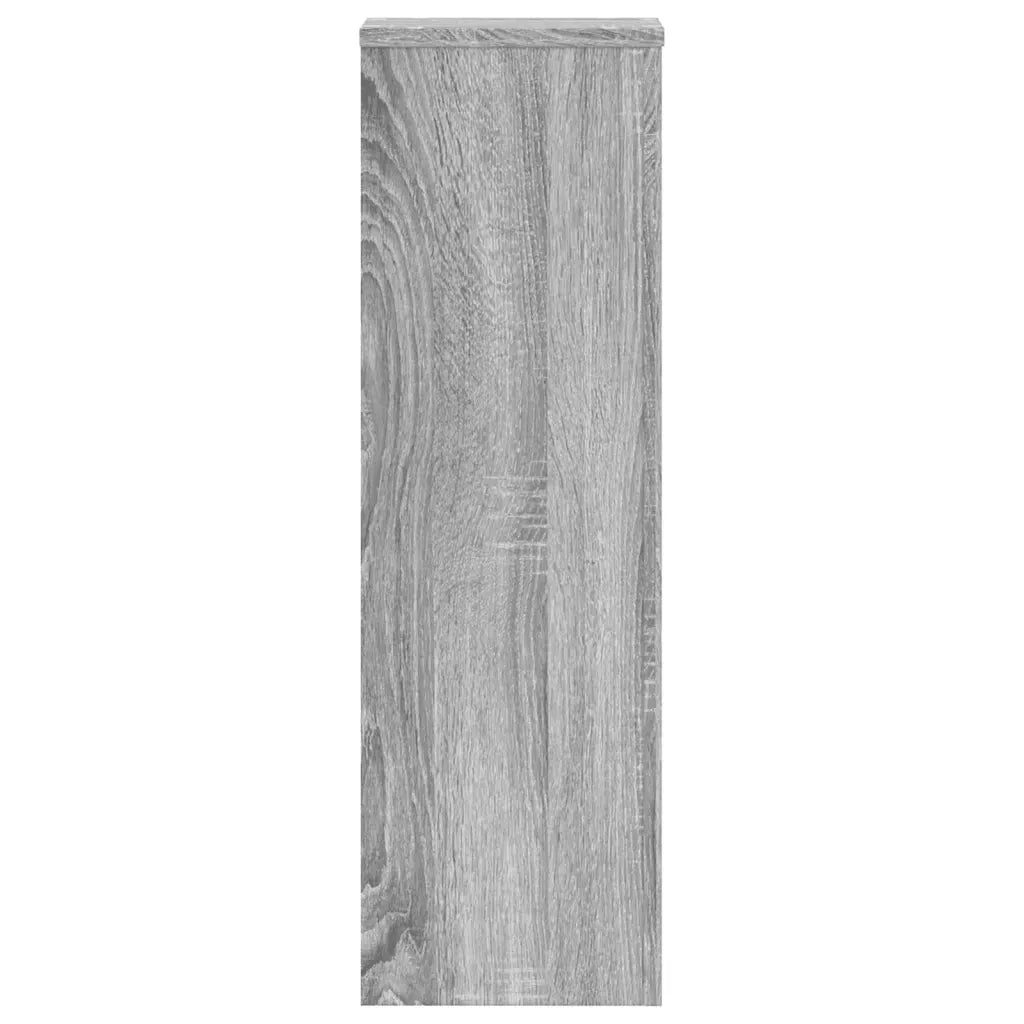 Supporti per piante | Sostegno per piante 2 pz Grigio 25x25x80 cm in Multistrato