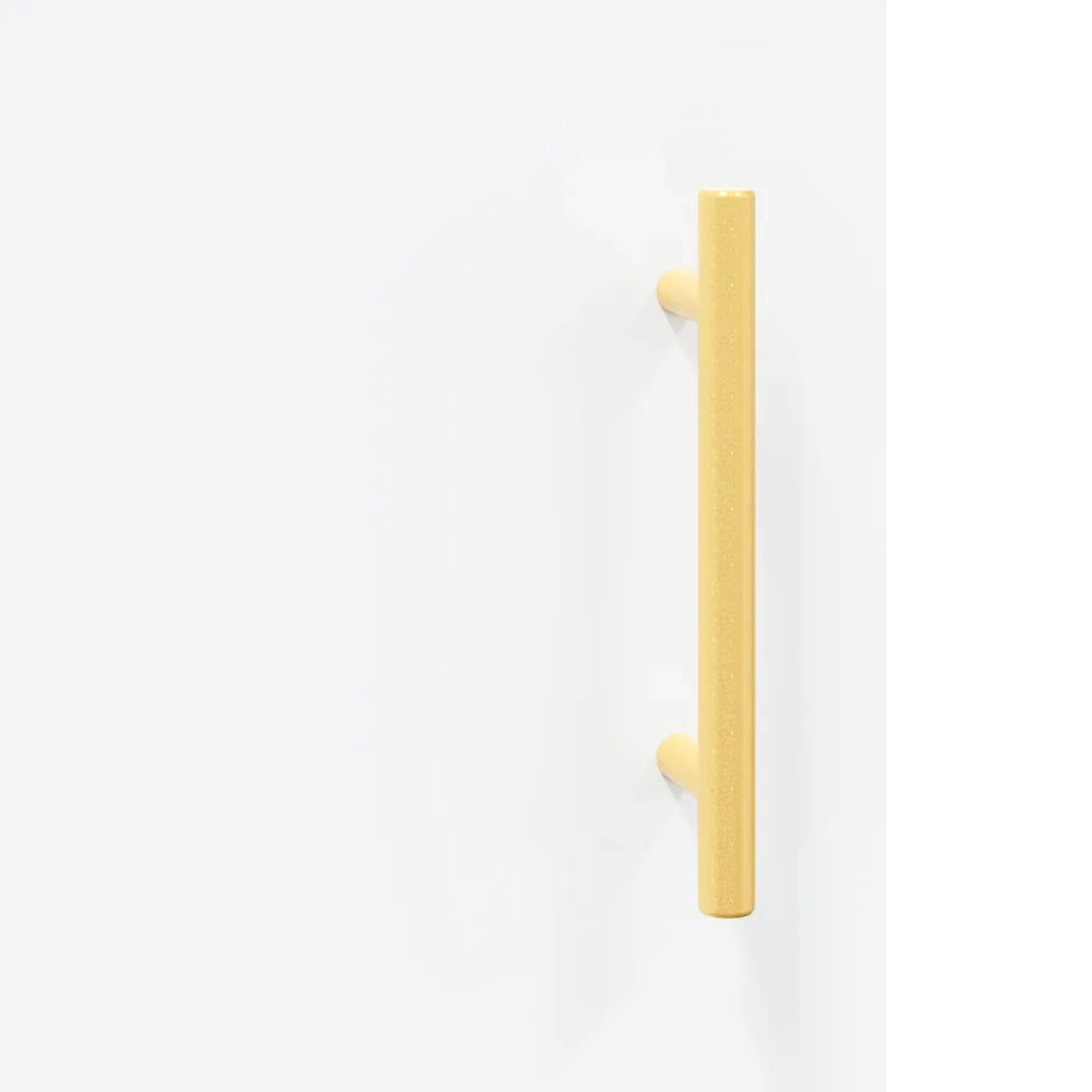 Credenza Bianca 69,5x34x180 cm in Legno Multistrato