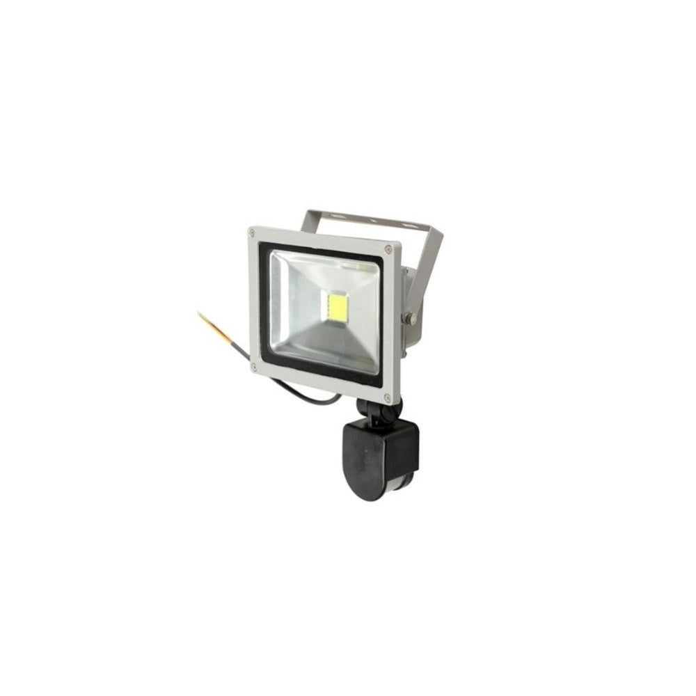 Trade Shop - Faro Da 20w Con Sensore Di Movimento Faretto A Led Luce Bianca 220v -