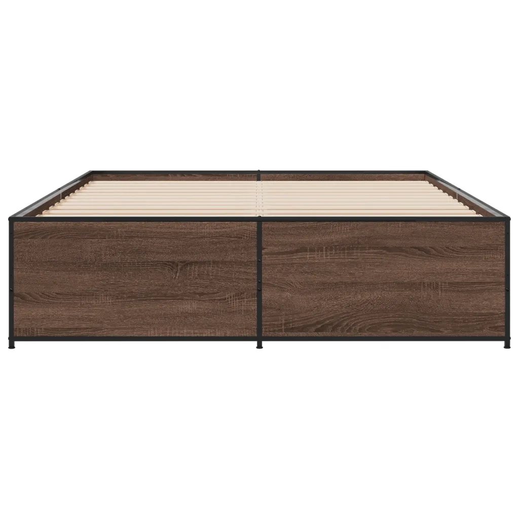 Giroletto Rovere Marrone 150x200cm in Legno Multistrato Metallo 3279886