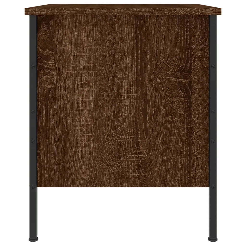Comodini 2 pz-Set di 2 Tavolino da notte Rovere Marrone 40x42x50 cm in Legno Multistrato 870649