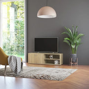 Mobile Porta TV Rovere Sonoma 120x34x37 cm in Legno Multistrato 801155