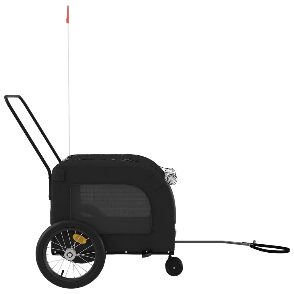 Rimorchio/carrello per animali domestici nero 02_0044229