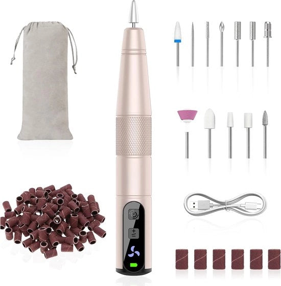 Set di Manicure e Pedicure Elettrico - Set di Manicure e Pedicure Professionale - Set di Manicure e Pedicure - Apparecchio per Pedicure
