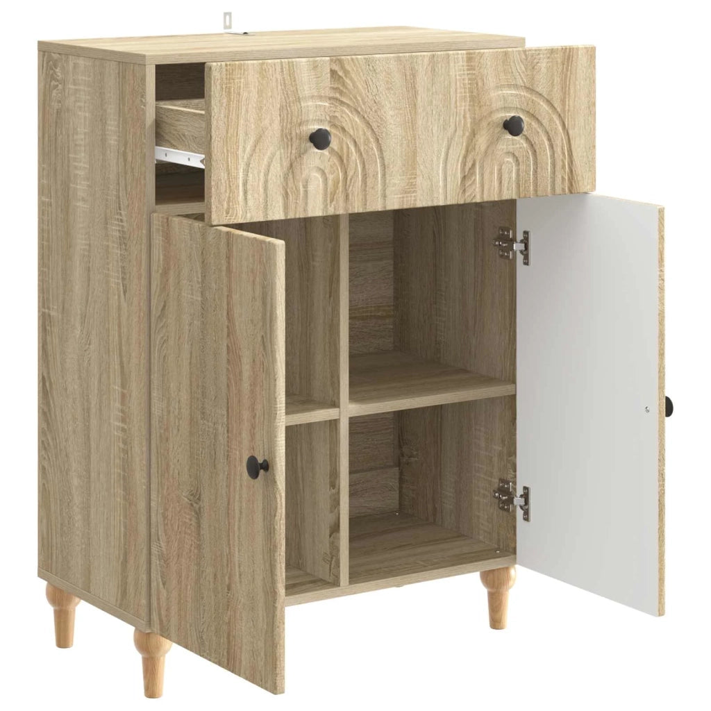 Credenza Rovere Sonoma 66 x 34,5 x 90 cm Legno ingegnerizzato