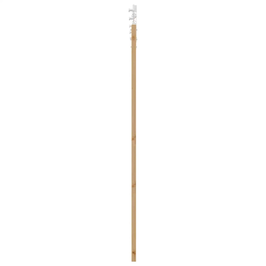 Porta scorrevole Naturale e Bianco 61 x 198,5 cm 3445413