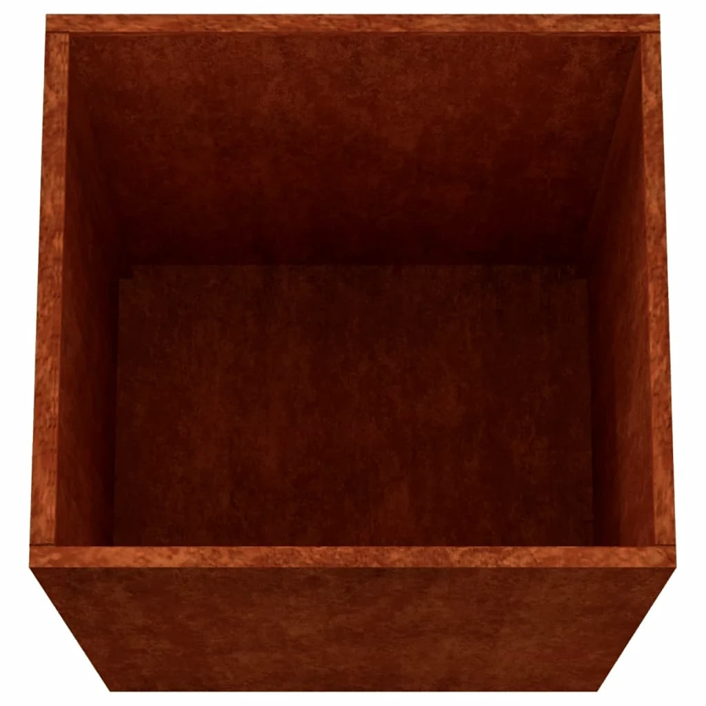 Fioriera 52x48x75 cm Acciaio Corten