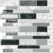 Tegelstickers in Stile Marmo per Cucina e Bagno - 10 Fogli (30,5 x 30,5 cm)