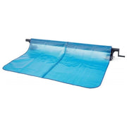 Rullo Per Copertura Solare per Piscine 274-488 cm Alluminio e PVC Grigio Intex
