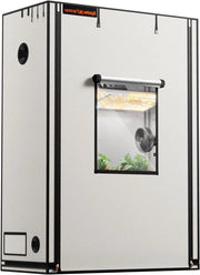 Casa di Coltivazione per Piante 70 x 140 x 200 cm - Ideale per Coltivazione Interna, Idroponia e Giardinaggio