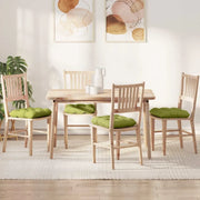 Cuscini per Seduta 4 pcs Verde chiaro 40 x 40 x 12 cm Tessuto