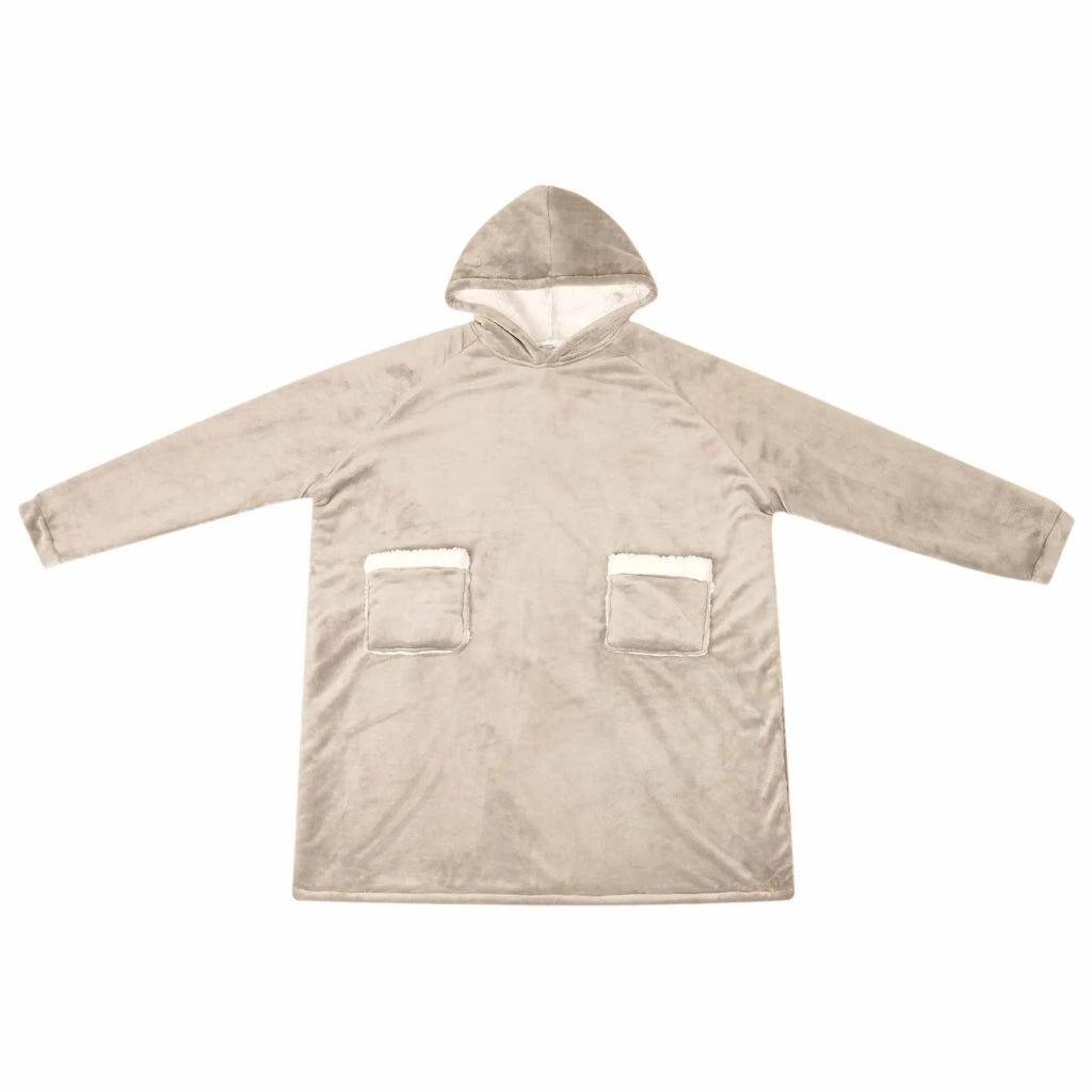 Felpa coperta Beige M Pile e Flanella CFW9869725