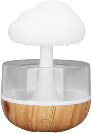 Umidade Regolabile 7 Colori Lampada da Terra 500ml 2 in 1 Regolabile Flusso d'Acqua Silenzioso Relaxante Diffusore