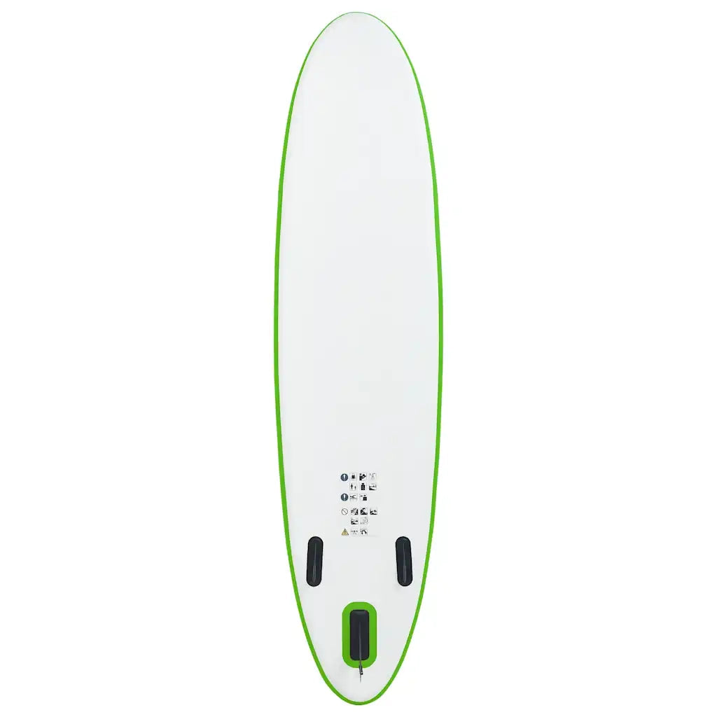Set Tavola Gonfiabile da SUP Verde e Bianco 92732