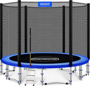 ® Trampolino Ø 183-427cm Set Completo Tappeto Elastico Rete Sicurezza Trampolino Elastico