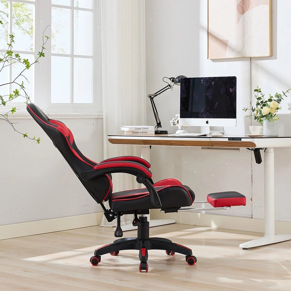 Sedia da gaming ergonomica - Xylo - 360¡ã regolabile con poggiapiedi