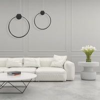 Lampada Da Soffitto Led App1392-cp Black 30cm