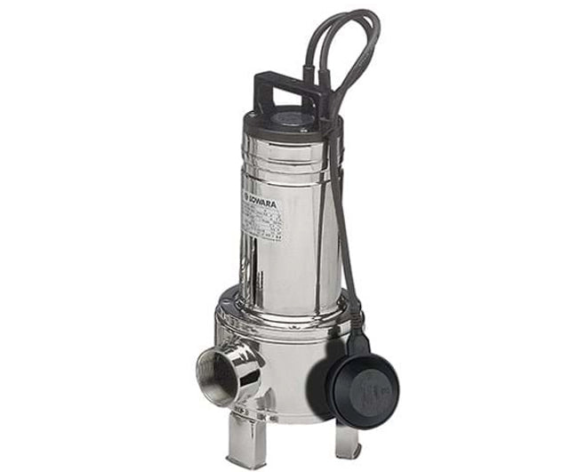 ELETTROPOMPA SOMMERGIBILE IN ACCIAIO PER POZZI NERI MONOFASE MOD.DOMO HP 1  KW 0,75  230 V   LOWARA S.R.L.