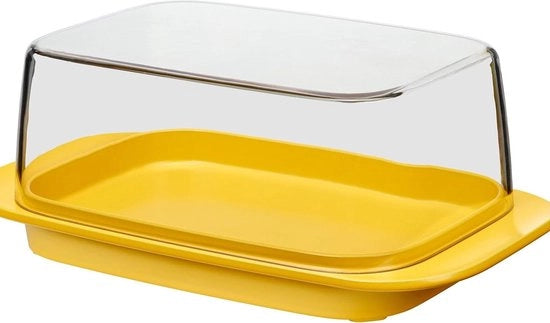 Vasetto di Burro di Margarina con Coperchio