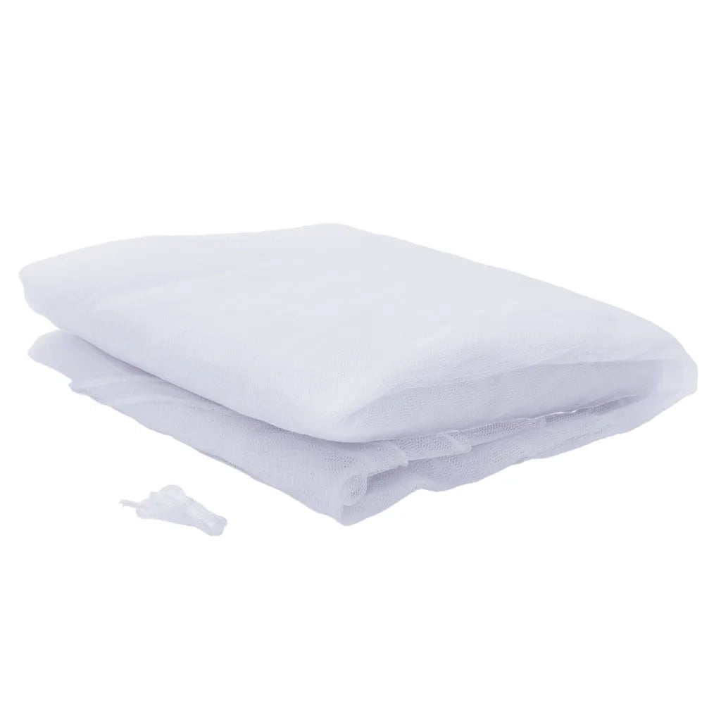 Zanzariera per Letto 220 Rete Bianca 56x56x220 cm CFW6050460