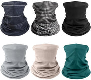 Fazzoletti multifunzionali unisex - Set di 6 pezzi - Adatti per motocicli - Impermeabili - Benda per il collo senza cuciture